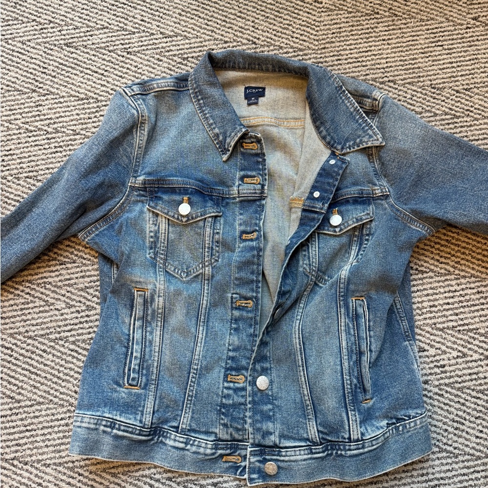 J. Crew Classic Blue Denim Jacket